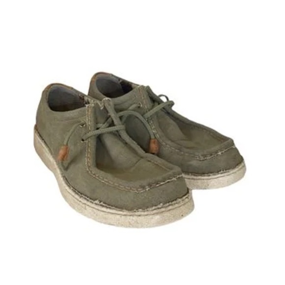 Justin Boots Green Loafers Slip-Ons Casual 9 - Picture 1 of 5